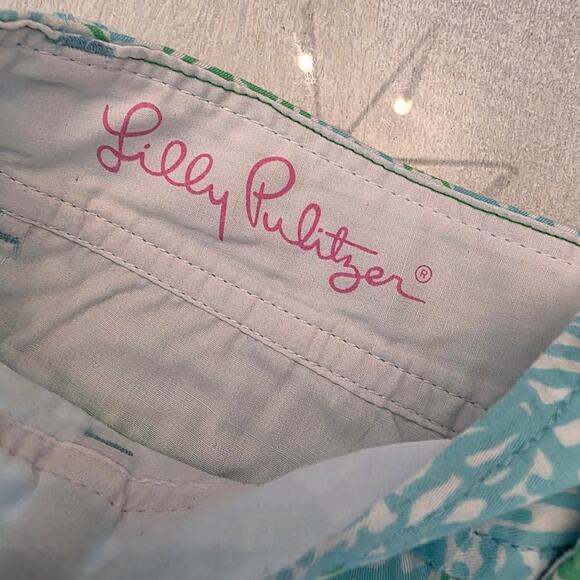 Lilly Pulitzer Women's The Walsh Short SZ 2 Preppy Vacation Colorful - Picture 4 of 6